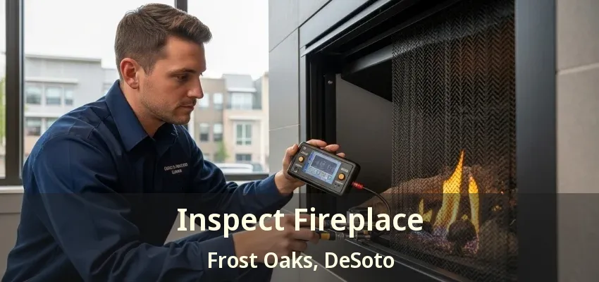 Inspect Fireplace Frost Oaks, DeSoto - TX