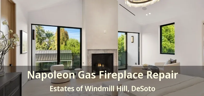 Napoleon Gas Fireplace Repair Estates of Windmill Hill, DeSoto - TX