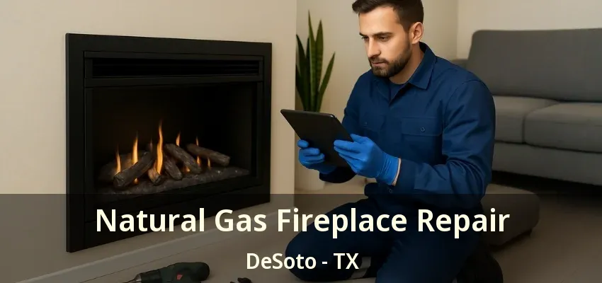 Natural Gas Fireplace Repair DeSoto - TX