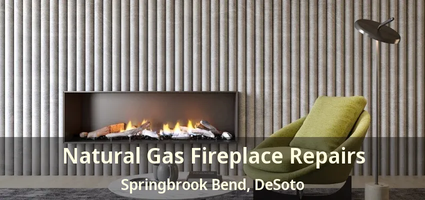 Natural Gas Fireplace Repairs Springbrook Bend, DeSoto - TX