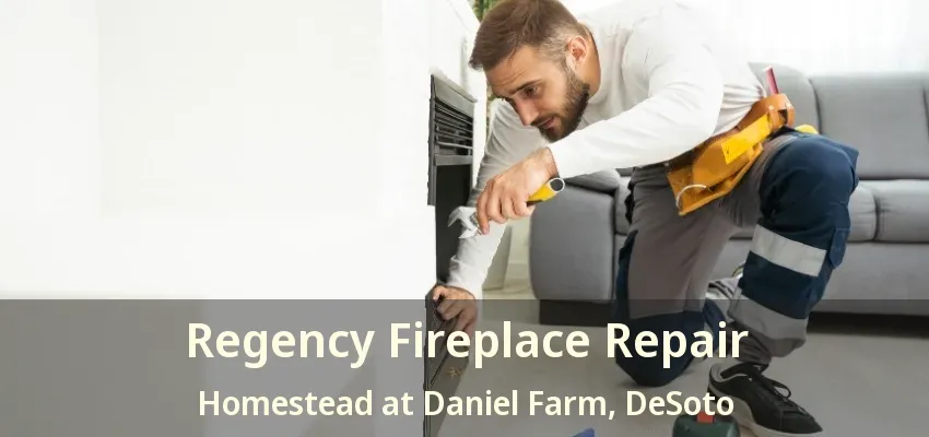 Regency Fireplace Repair Homestead at Daniel Farm, DeSoto - TX
