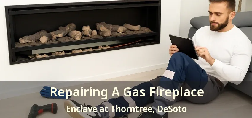 Repairing A Gas Fireplace Enclave at Thorntree, DeSoto - TX