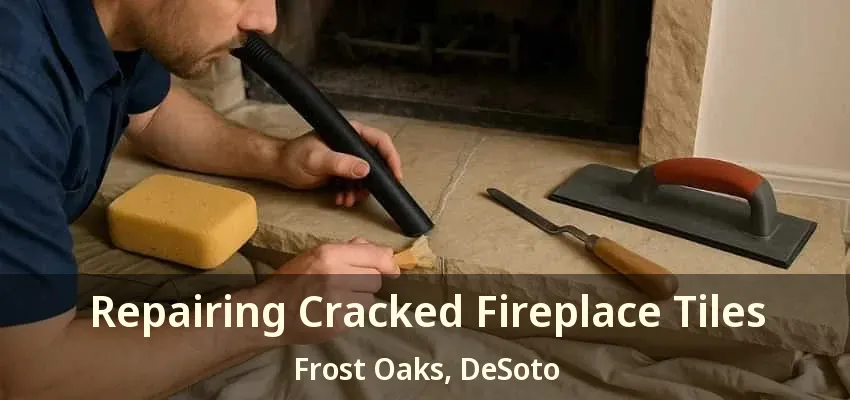 Repairing Cracked Fireplace Tiles Frost Oaks, DeSoto - TX