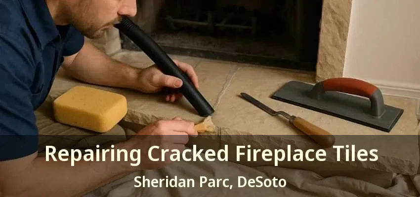 Repairing Cracked Fireplace Tiles Sheridan Parc, DeSoto - TX