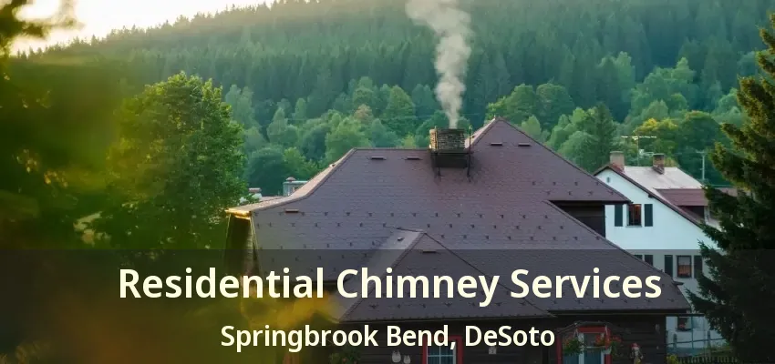 Residential Chimney Services Springbrook Bend, DeSoto - TX