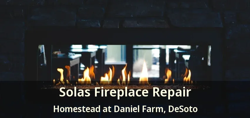 Solas Fireplace Repair Homestead at Daniel Farm, DeSoto - TX