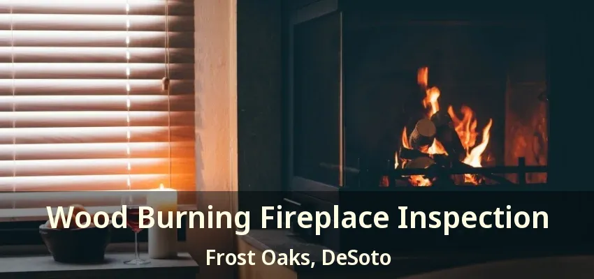 Wood Burning Fireplace Inspection Frost Oaks, DeSoto - TX