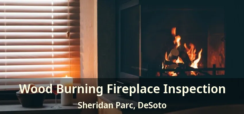 Wood Burning Fireplace Inspection Sheridan Parc, DeSoto - TX