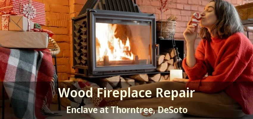 Wood Fireplace Repair Enclave at Thorntree, DeSoto - TX