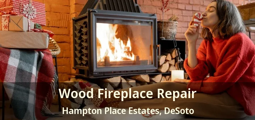 Wood Fireplace Repair Hampton Place Estates, DeSoto - TX