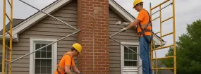 Chimney Bricks Rotten Repair Eagle Downs, DeSoto