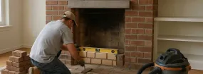 Fireplace Rebuild Enclave at Thorntree, DeSoto