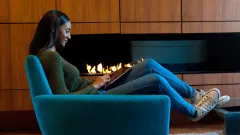 Indoor Gas Fireplace Repair DeSoto